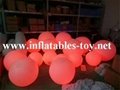 LED Lighting Decoration Inflatable Spheres Lighting Balloon
