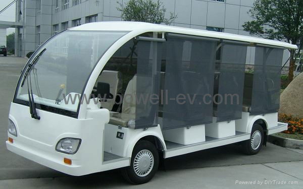 14-seat Electric sightseeing cars 3