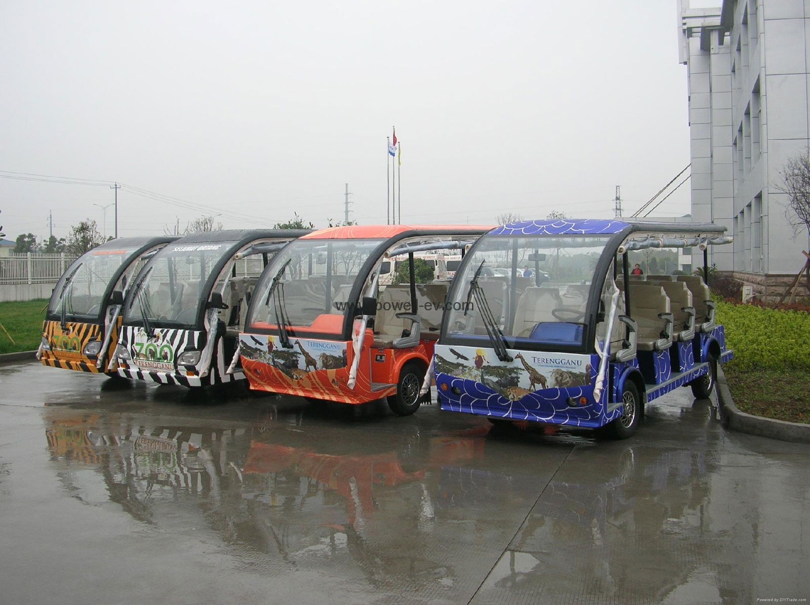 Electric Bus for Zoo