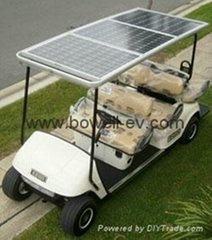 solar golf cars