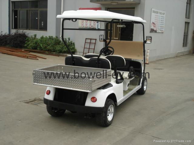 Electric Golf car with Utility Box  2