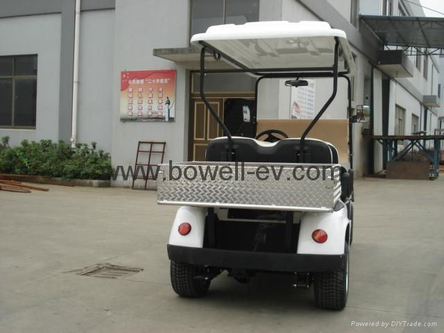 Electric Golf car with Utility Box  3