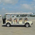 11-seat Electric sightseeing carts 2