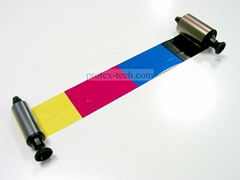 Compatible Evolis color ID printer ribbon R3011 YMCKO