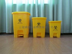 中國醫療搖蓋垃圾桶
