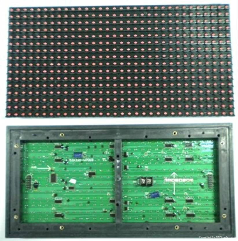 P10 red Semi-outdoor led panel 4