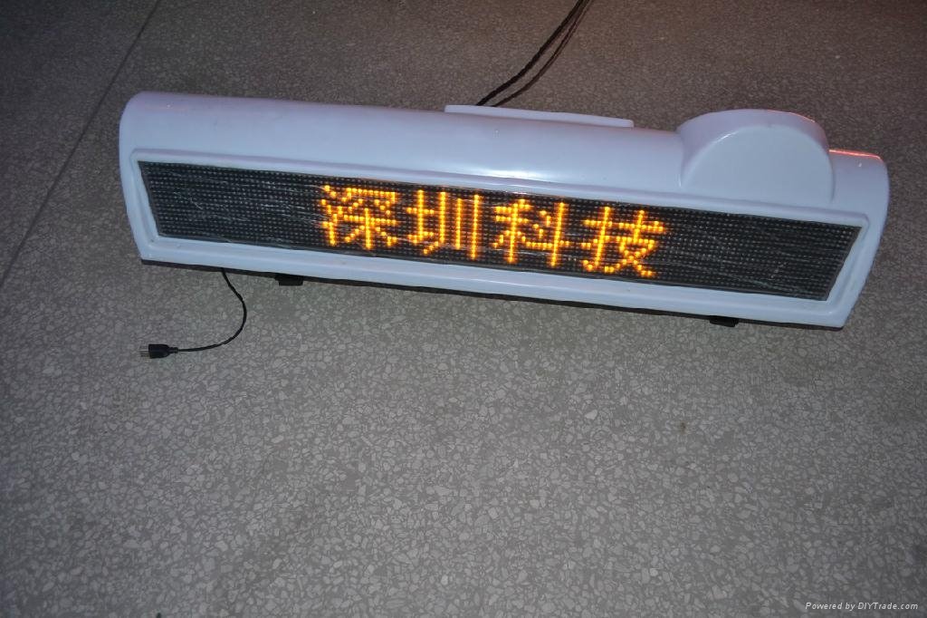 P7.62*6 Full Color Red Top Led Display 