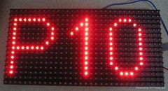 Good quality led panel red outdoor p10