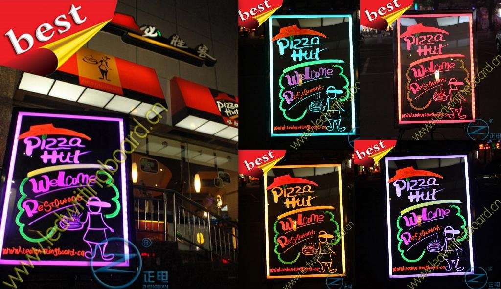 new fluorescent led writing board 4