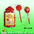 Pin Pop- Strawberry Flavor filled Bubble Gum 2