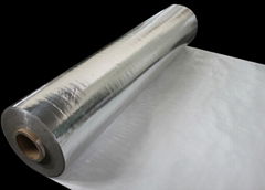 Breathable roof radiant barrier