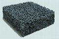 Silicon carbide ceramic foam filter for iron casting