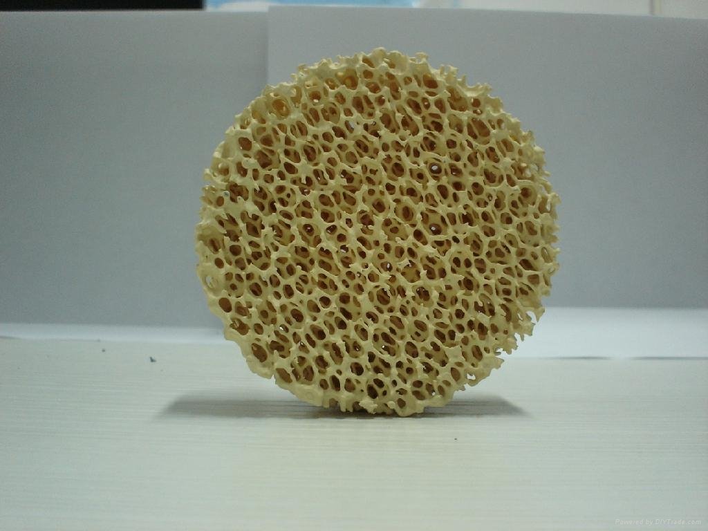 Silicon carbide ceramic foam filter for iron casting 4