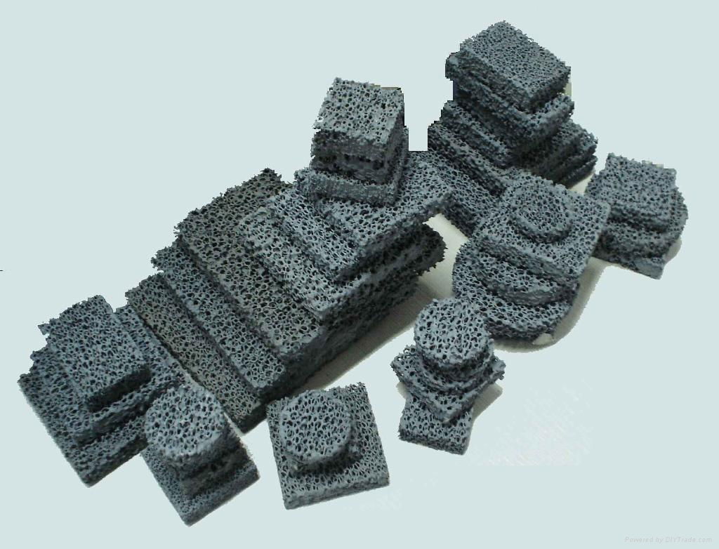 Silicon carbide ceramic foam filter for iron casting 5