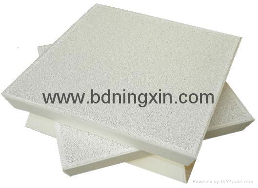 Alumina ceramic foam filter for molten aluminium filtration 2