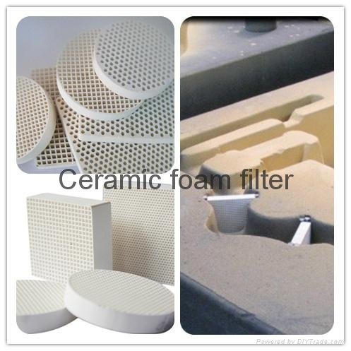 Extruded ceramic filter for iron castings filtration 2