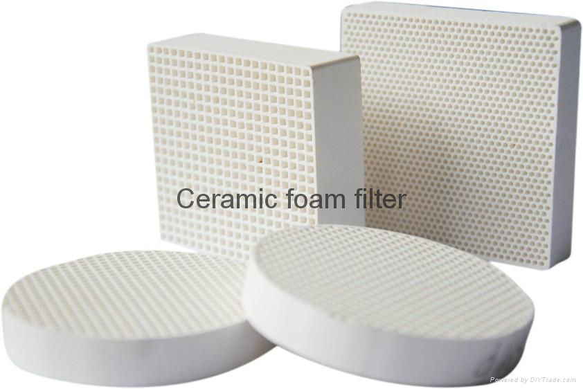 Extruded ceramic filter for iron castings filtration 3
