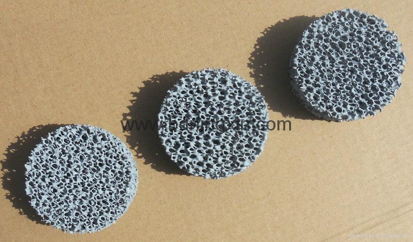 ceramic foam filter for molten metal filtration 3