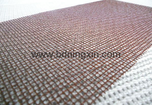 High silica fiberglass mesh filter for casting filtration