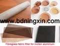 Glass cloth filter for molten aluminium filtration 2