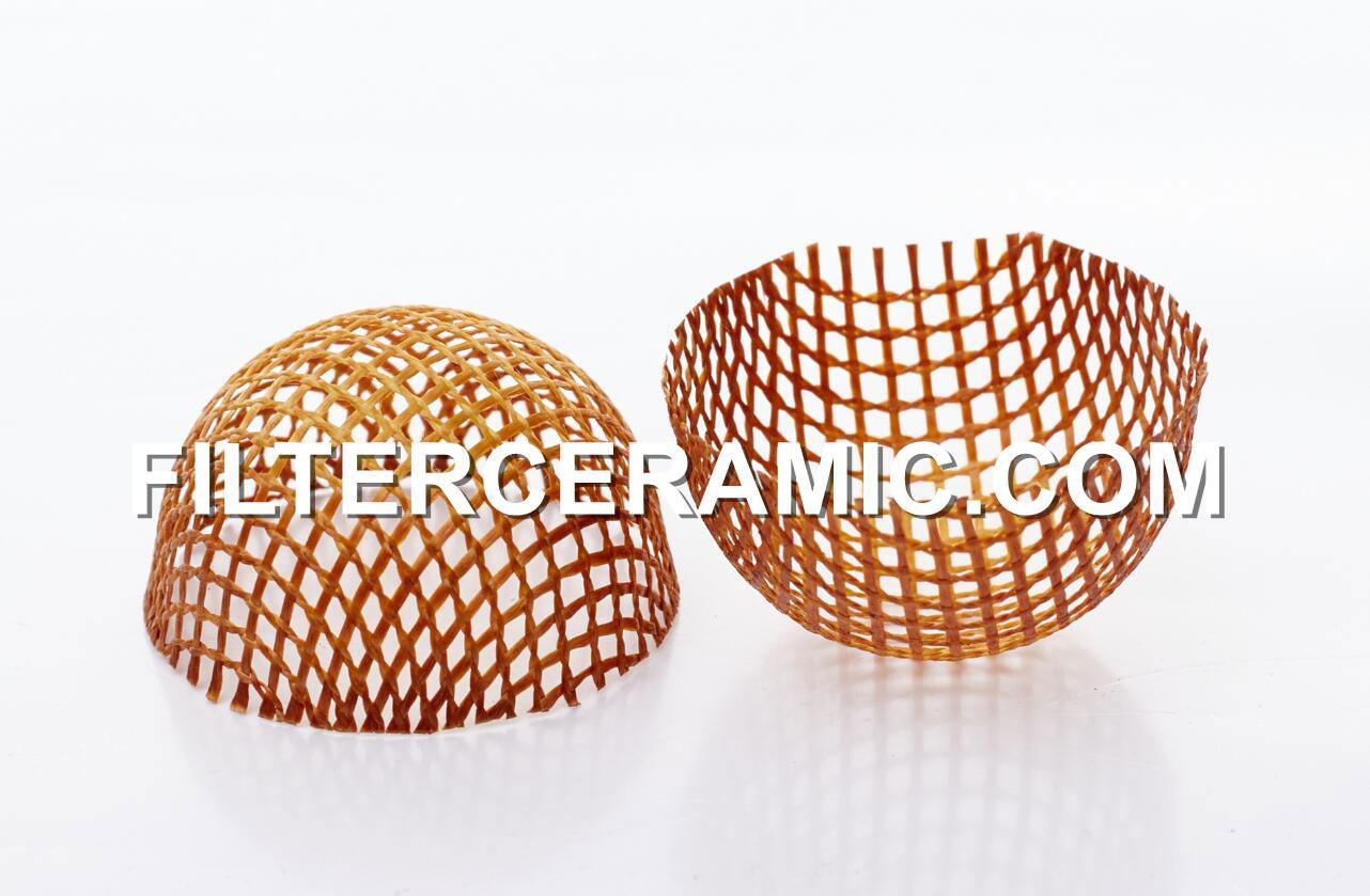 Fiberglass Fabric Mesh Filter For Aluminium Low Pressure Die Castings Filtration 5