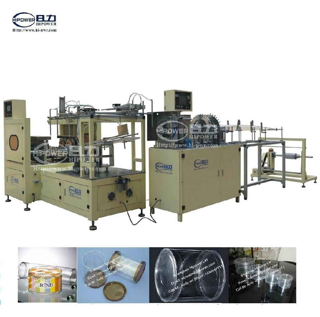 Automatic Cylinder Box forming machine 4