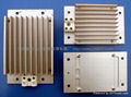 Comb-shaped aluminum heater