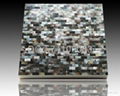 Natural blacklip shell panel for backsplash,wall tile