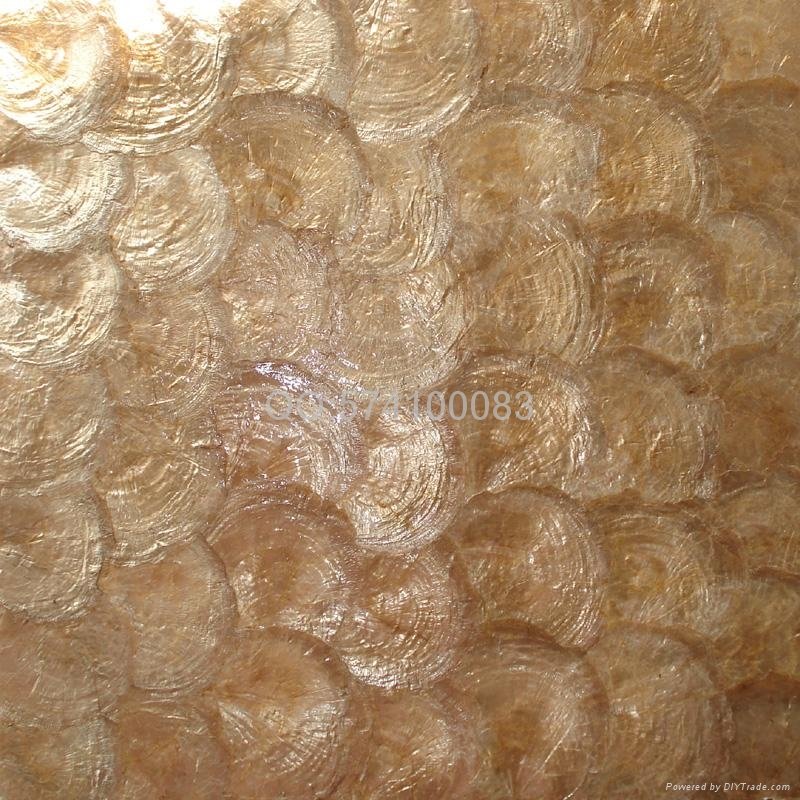 natural golden capiz shell panels 2