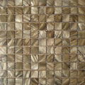 brown mother of pearl mosaic/shell mosaic 2