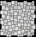 2018 Multisize Pattern Pure white Mother of Pearl Shell Mosaic 1