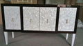 natural dapple mother of pearl mosaic panel for table top 2