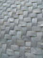 wave pattern shell mosaic tile