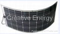  5W-150W半柔性可彎曲單晶太陽能電池板 2