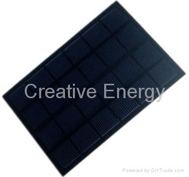 3W/6V Mini Matte PET Solar Panel