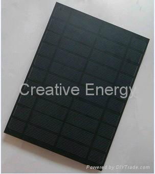    5W/5V Matte PET Solar Panel （dust-proof, anti-static）