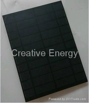    5W/5V Matte PET Solar Panel （dust-proof, anti-static） 2