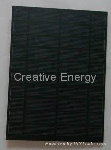    5W/5V Matte PET Solar Panel （dust-proof, anti-static） 3