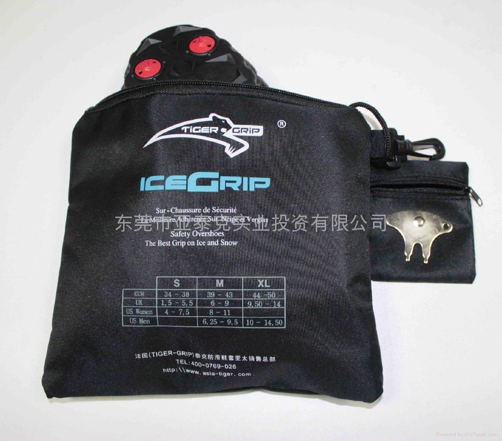 Winter man snow walking shoes for slip resistant tg04 Tigergrip