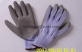 Safety latex coated gloves