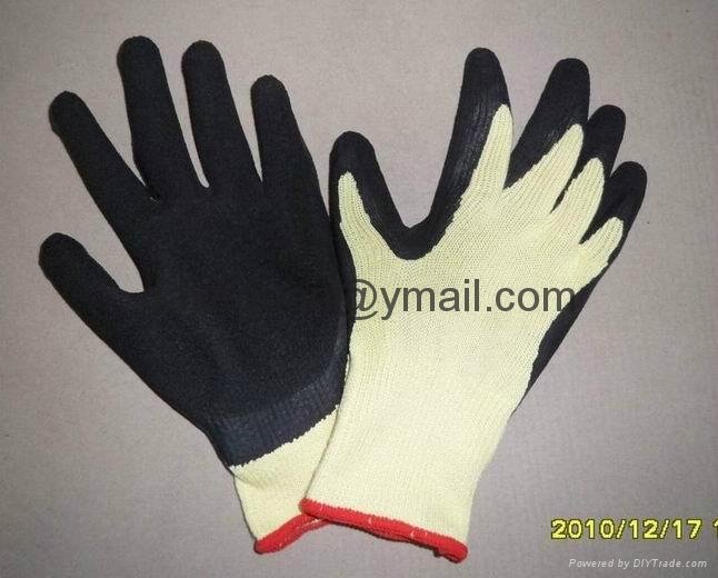 Safety latex coated gloves 2