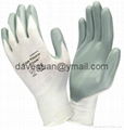 High quality  nitrile coated gloves 1