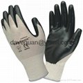 High quality  nitrile coated gloves