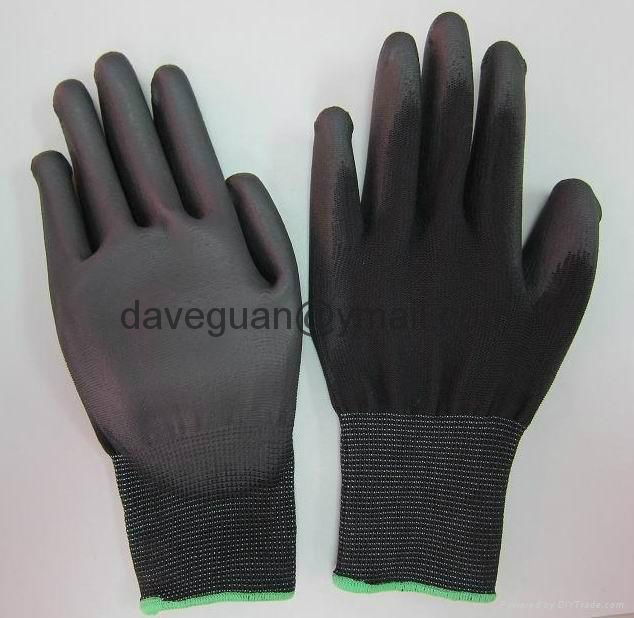 PU palm coated gloves 2