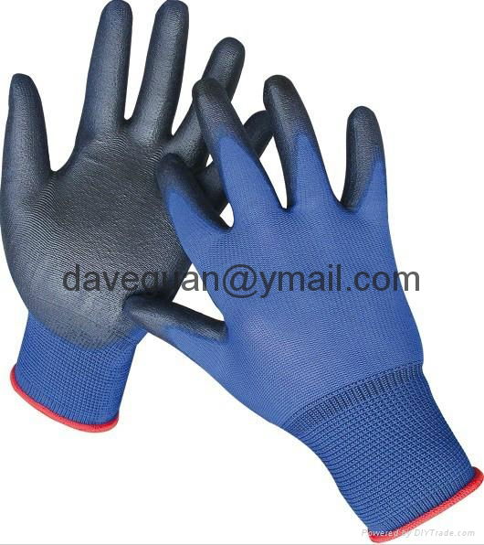 PU palm coated gloves 3