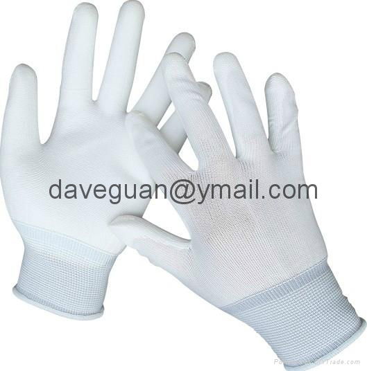 PU palm coated gloves 4