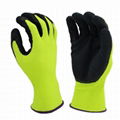 Latex Textured Palm Coated Gloves