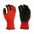 Latex Textured Palm Coated Gloves 4