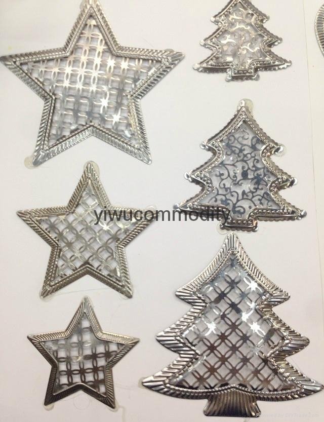 Christmas tree sheet pendant Iron sheet pendant Xmas tree pendant 2