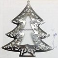 Iron Christmas sheet pendants